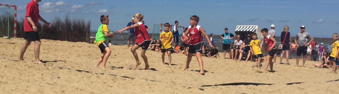 Beachhandball: Dollerner D-Jugend zu Gast an der Nordsee in Cuxhaven
