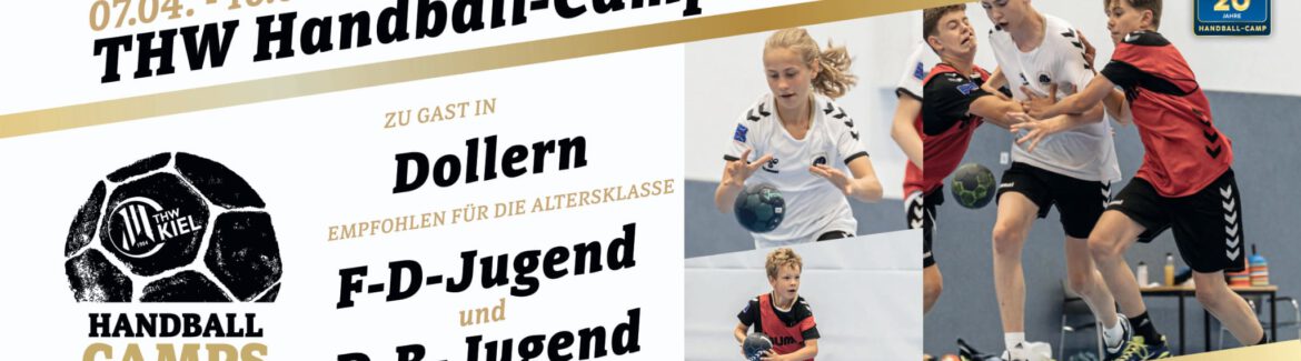 Handball-Feriencamp: Der THW Kiel zu Gast in Dollern